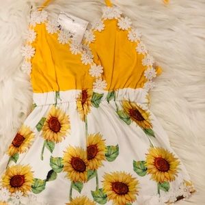 Sunflower Romper